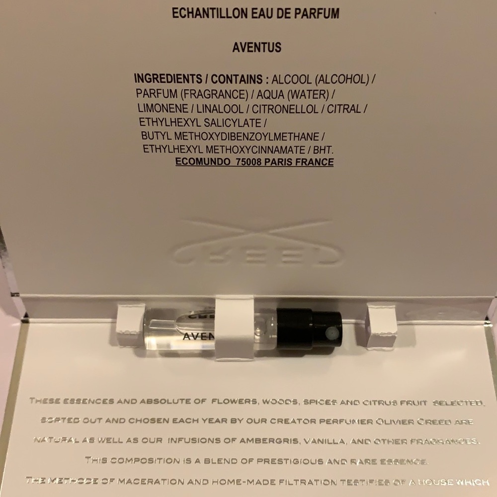 Creed aventus sample